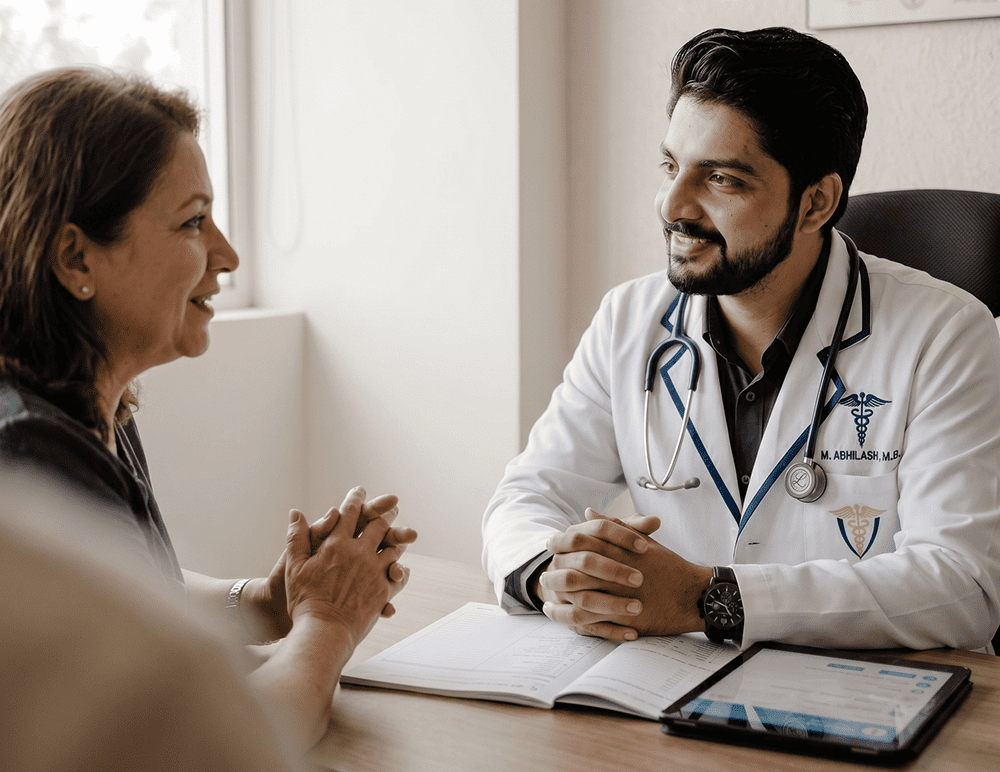 Online digestive health consultation